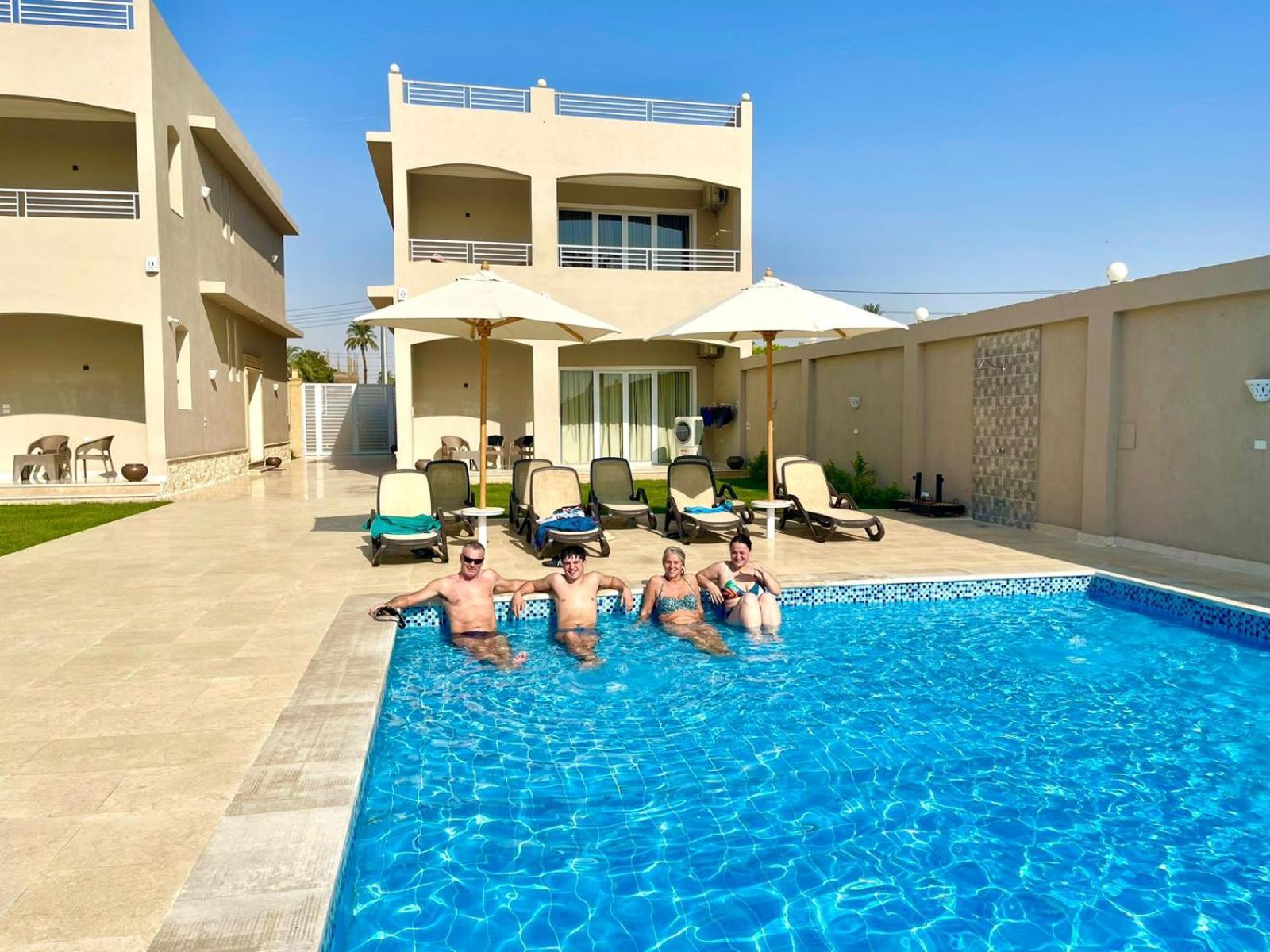Royal Nile Villa - Pool View Apartment 1 Луксор Экстерьер фото