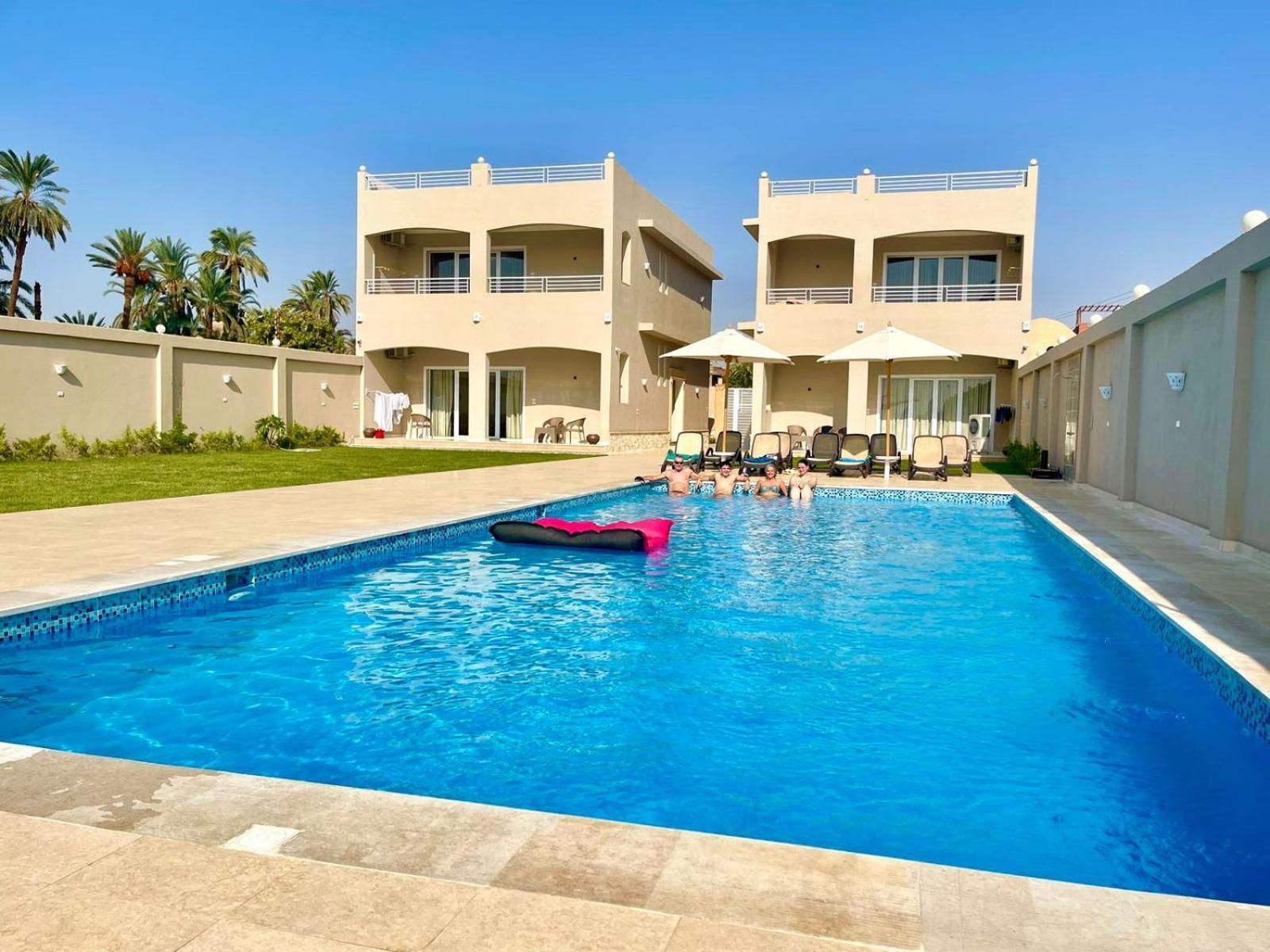 Royal Nile Villa - Pool View Apartment 1 Луксор Экстерьер фото
